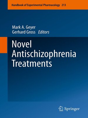 cover image of Novel Antischizophrenia Treatments